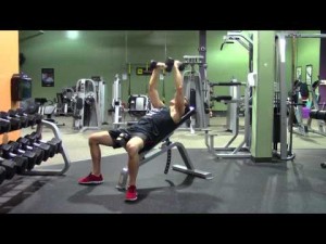 Video thumbnail for youtube video Incline Dumbbell Fly - Upper Chest ...