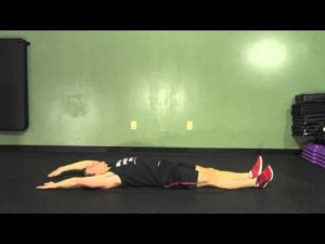 Lying Knee Raise + Crunch - HASfit Abdominal Exercises ...