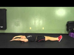 Lying Leg Raise + Crunch - HASfit Abdominal Exercises - Ab Exercises ...