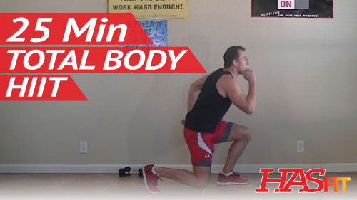 25 Min Total Body Strength Workout - HASfit Dumbbell Workouts