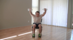 10 Minute Chair Workout for Seniors - Chair Exercise for Seniors