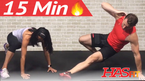 🔥 15 Min Burner Workout 🔥 : Cardio Abs Exercises to Lose Belly Fat (and ...