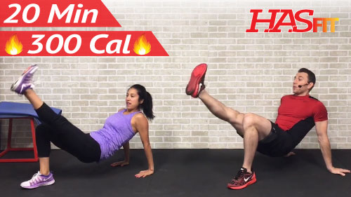 30 Min Workout without Weights - HASfit Exercises without Weights - Work  Out without Equipment 