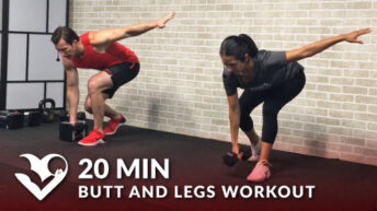 20 Min Butt Workout at Home for Women & Men - HASfit - Free Full Length ...
