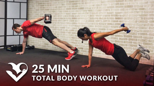 25 Min Total Body Workout with Weights - HASfit - Free Full Length Workout  Videos and Fitness Programs