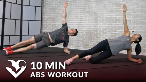 10 Minute Abs Workout Hasfit Free