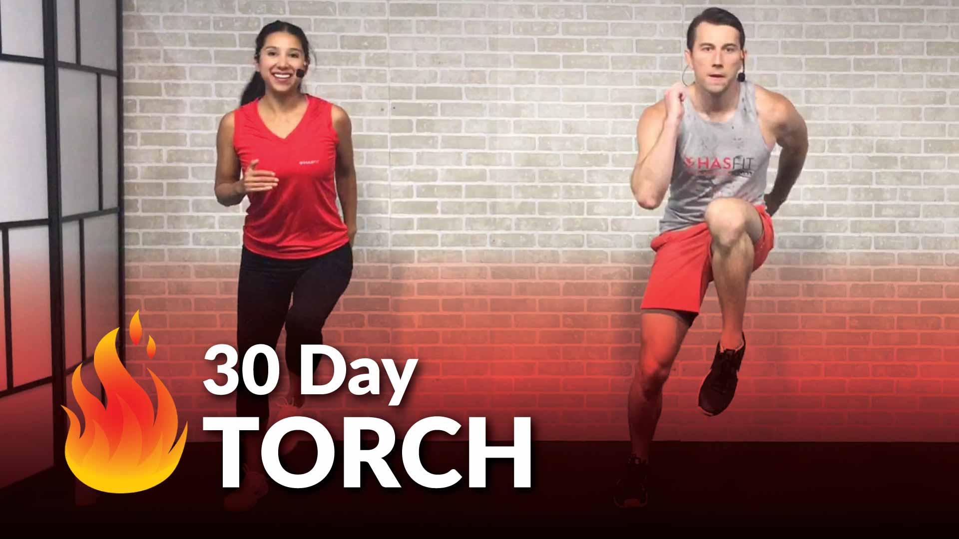 30 Day Torch Home Weight Loss Plan HASfit Free Full Length Workout 