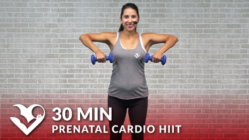 30 Minute Prenatal Cardio HIIT Workout HASfit Free Full Length