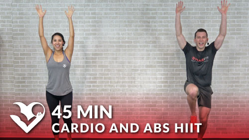 45 Min Cardio and Abs HIIT - HASfit - Free Full Length Workout Videos and  Fitness Programs