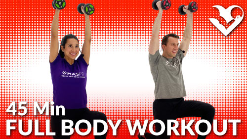 45-Minute Full-Body Strength Workout With Weights