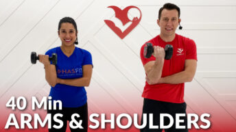 10 Minute Shoulder Workout - Best Shoulder Exercises - Shoulder