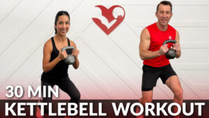 20 Min Full Body Kettlebell Workout - HASfit - Free Full Length Workout ...