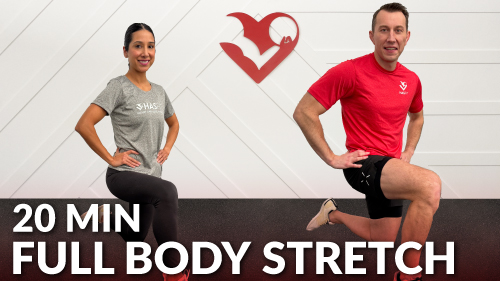 12 Min Full Body Stretch HASfit Free Full Length Workout Videos And 