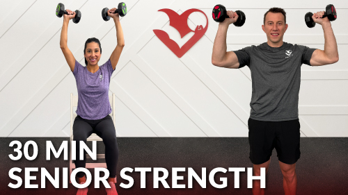 30 Min Senior Exercises At Home HASfit Free Full Length Workout 