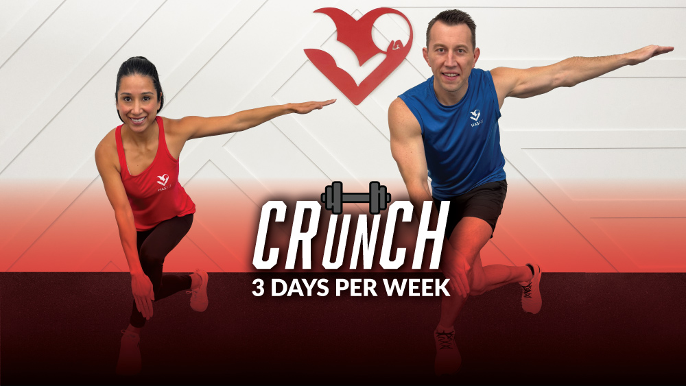 Crunch - 3 Days per week workout program