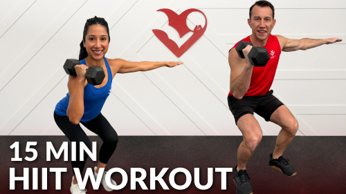 15 Min Beginner Weight Training HASfit Free Full Length Workout 