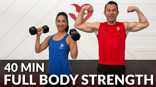 10 Min Beginner Strength Training HASfit Free Full Length Workout 